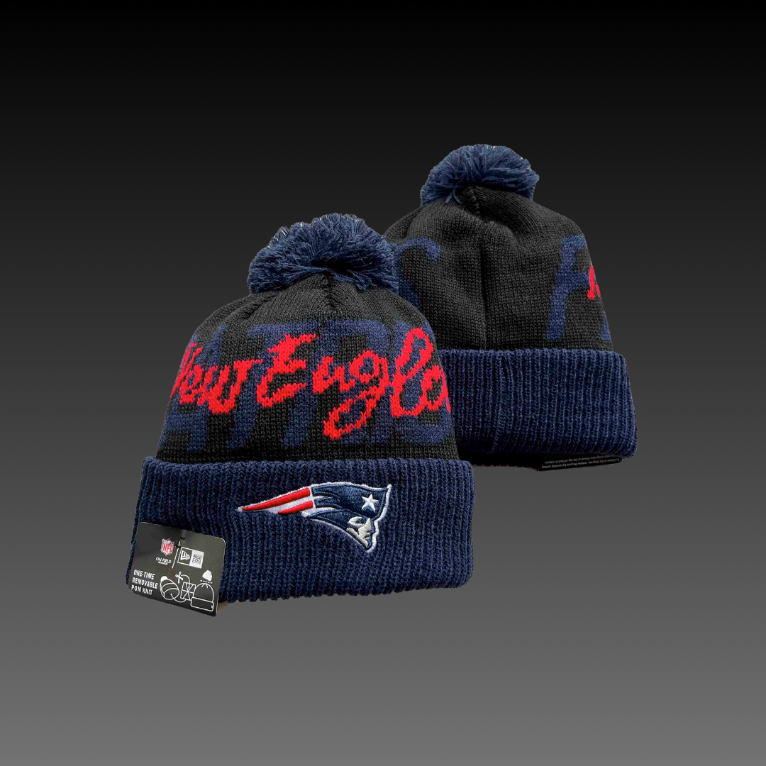 New England Patriots Retro Statement Knitted Beanie